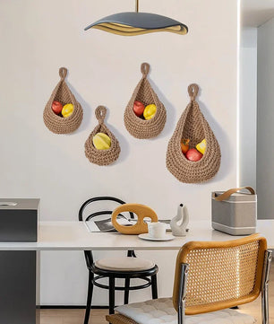 Canasto Colgante Oasis Drop · XL · Fibra Natural