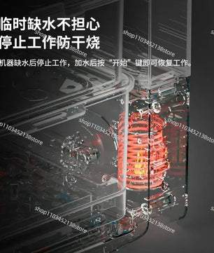 VaporFold Vaporizador eléctrico plegable · Buffet de triple bandeja