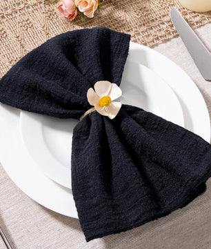 SoftHue Servilletas de algodón 32×32 cm · Set de 6 piezas reutilizables