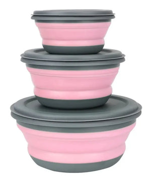 Set de 3 Bowls para Camping o Exteriores