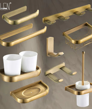 Set de baño Golden Heritage · Dorado Envejecido