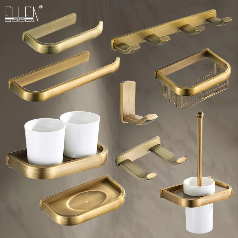 Set de baño Golden Heritage · Dorado Envejecido