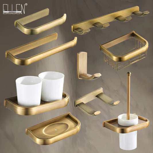 Set de accesorios de baño Golden Heritage · Dorado Envejecido
