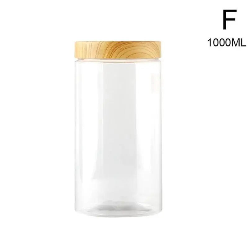 Jarras con tapa de madera anti humedad