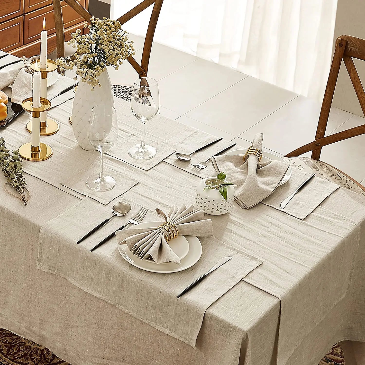Servilletas de lino Soft Linen para mesa