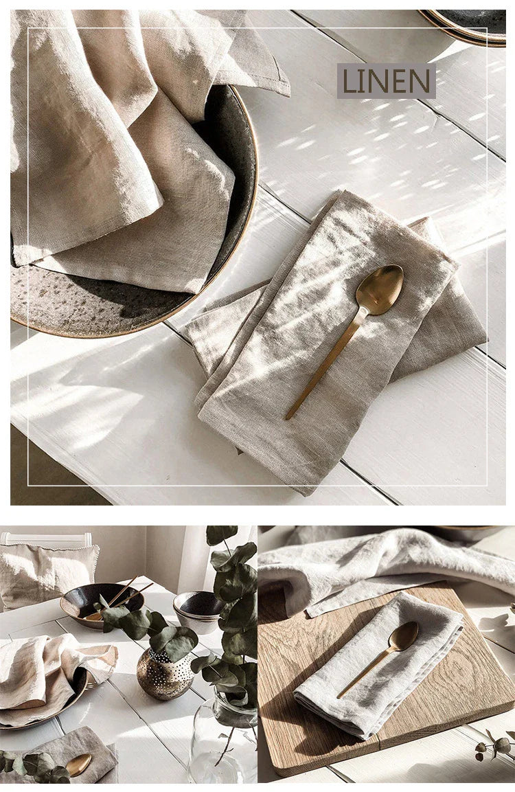 Servilletas de lino Soft Linen para mesa