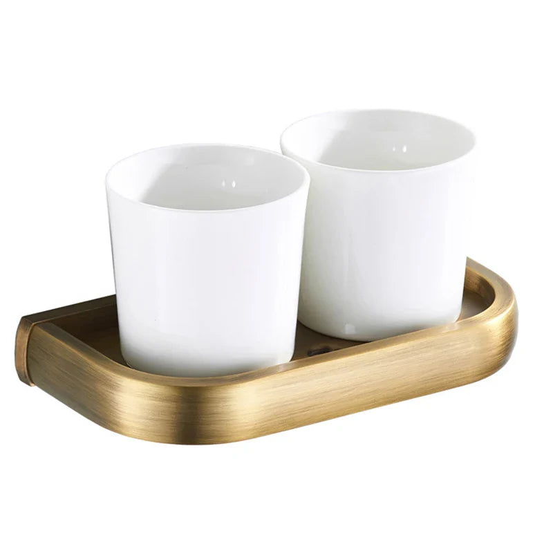Set de baño Golden Heritage · Dorado Envejecido