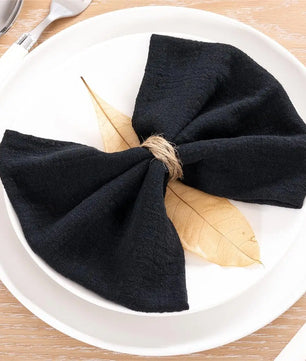 SoftHue Servilletas de algodón 32×32 cm · Set de 6 piezas reutilizables