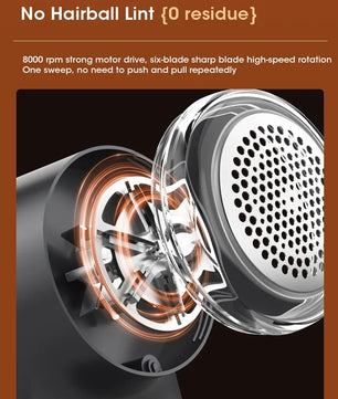 Quitapelusas eléctrico SoftGuard · Recargable USB