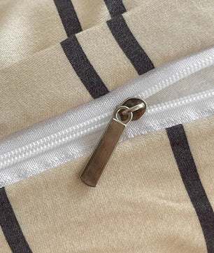 Cubrecama Midnight Desert · Beige & Negro