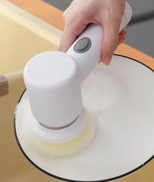 Helium Flash Brush Cepillo eléctrico multiuso inalámbrico · 5 cabezales intercambiables